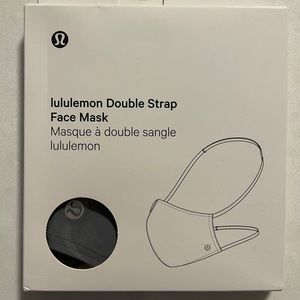Lululemon Double Strap Facemask — Grey